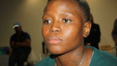 Alex female boxer and SA Middleweight Boxing Champion Mapule 'Thunder' Ngubane carves a relationship with Busamed. Photo: Sipho Siso