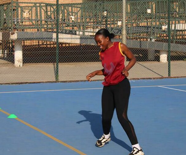 Siphesihle Chauke does some drills. Photo: Comfort Makhanya