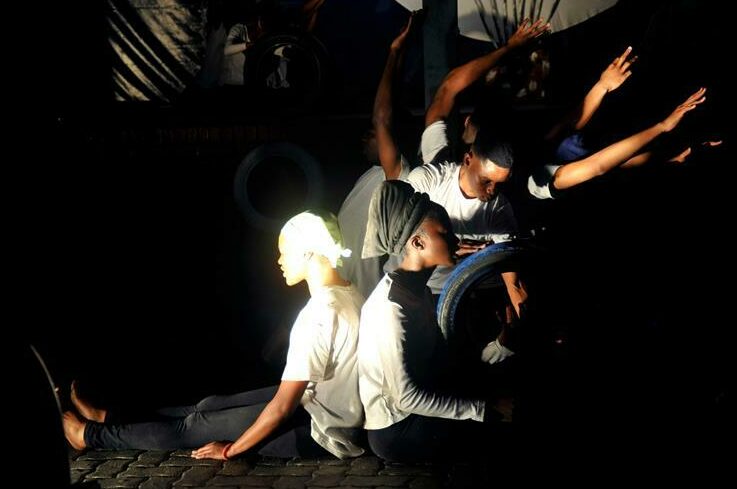 This is an Alexandra High School Grade 10 physical theatre production presented at the Annual Sibanda Theatre Festival.