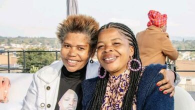 Mme Nkepile Minki of the Alexandra 1976 June 16 Uprisings Association and Refilwe Pieterse founder of the Farmer's Market Yethu at the storytelling remembrance event.
