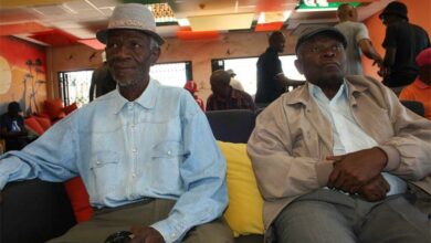 Former president of the Alexandra Northrand LFA Simon Raphael Selepe, better known as 'Mbazo' in football circles, turned 88 on April 4. Photo: Sipho Siso