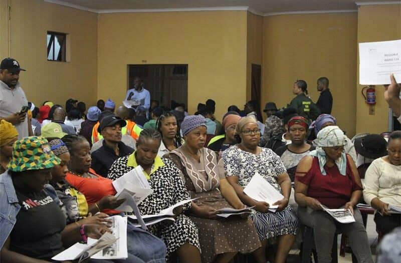 Residents of Alexandra united at the City of Johannesburg’s community-based planning session, advocating for essential housing and job solutions to improve their community's future.