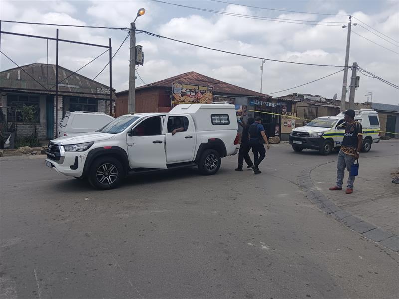 Two officers have been shot at Alexandra Police Station by a man who took an officer's gun. Gauteng deputy provincial commissioner Major-General Fred Kekana explains the situation.