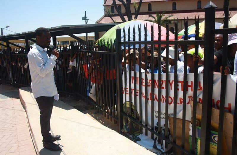 We cannot have a situation where residents of Alexandra are used only as a source of buying power in a mall in their midst, says SA Job Seekers Movement president Mush Raletjena.