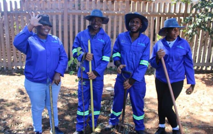 Smart Little Brains organisation teaches children the relationship between trees and books as they continue to encourage and promote a reading culture in Alexandra.