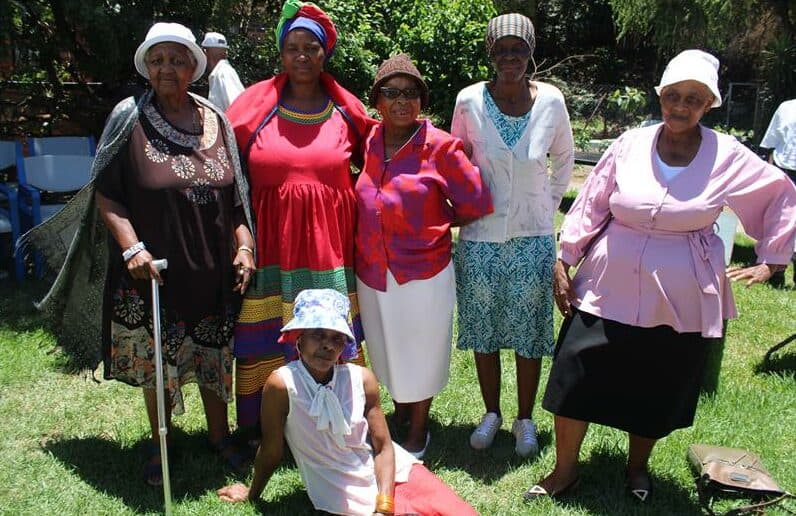 As part of their beautiful Christmas party celebrations, Itlhokomeleng Association for Aged and Disabled lit candles for those who lost the fight to HIV and AIDS.