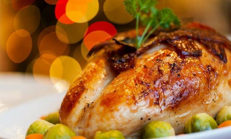 This traditional roast turkey and stuffing recipe from our friends at HTA School of Culinary Arts is the only recipe you'll ever need.