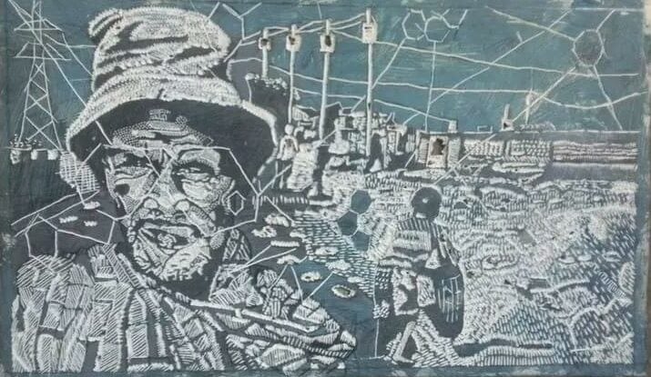 Local artist Sifiso Gumede uses art to foster conversations around issues Alexandra residents are grappling with.