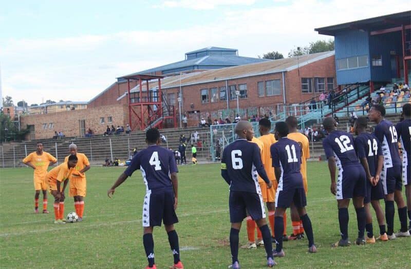 The clash between JBM FC and Wits University FC at Alexandra Stadium ends in a 1-1 draw.
