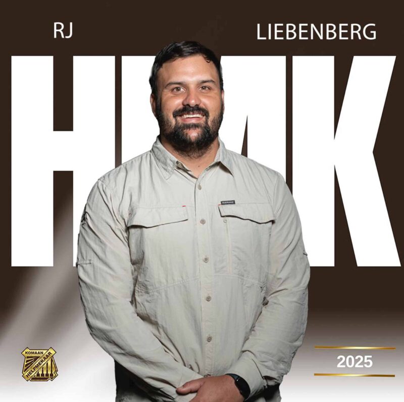 RJ Liebenberg Hoofafrigter