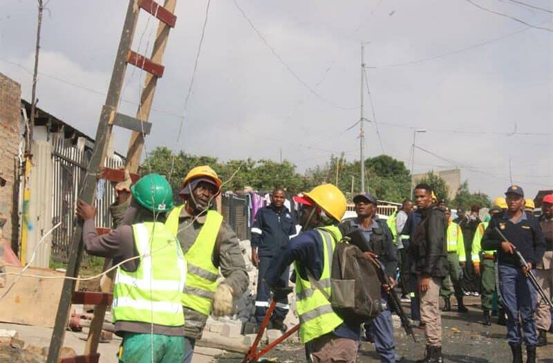 5 informal settlements in Alexandra will be connected to the grid, but other informal settlements, which are not suitable for habitation, will remain without access to formal electricity.