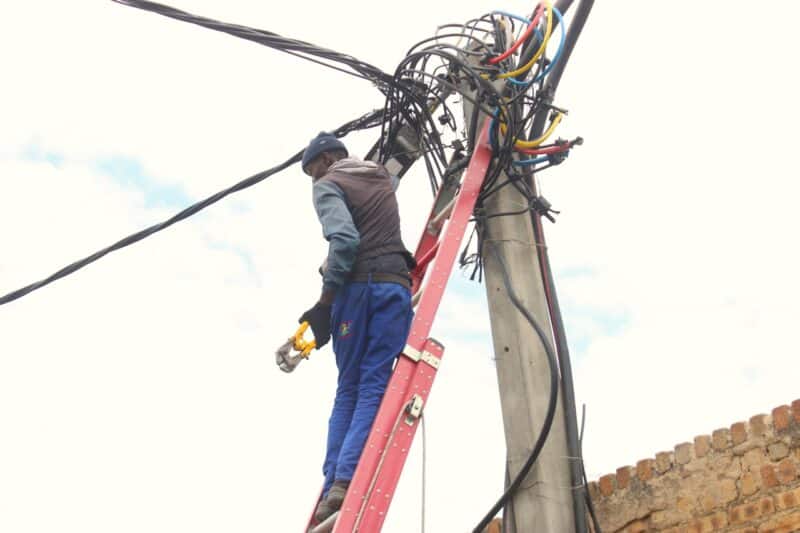 City Power’s disconnection operation reached out to Riverpark on July 2, disconnecting a block of flats due to illegal connections.