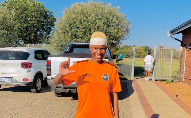 Koketso Malwa’s defensive prowess kept Blue Birds Ladies Football Academy attacks at bay, allowing FC Raycons Ladies team to secure a 2-0 victory in their last derby.