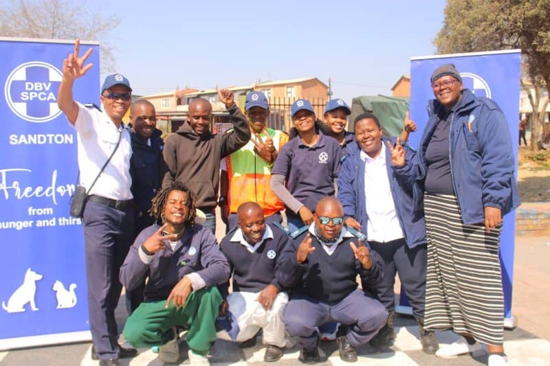 Sandton SPCA delivers free pet sterilisation, grooming, and education through a community outreach event at Tsutsumani First Park in Alexandra.