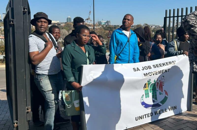 Hope rises against a tide of despair in Alexandra, as SA Jobs Seekers’ Movement takes action by going door-to-door in Sandton, delivering CVs and securing jobs.