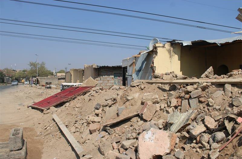 Residents of Alexandra Ext 7 say they were not living near electricity servitudes because they wanted to, but because they are unemployed and cannot afford better accommodation options.