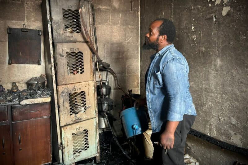 MMC for Human Settlements Mlungisi Mabaso says the city is exploring alternative housing options for families whose units were gutted at Madala Hostel.