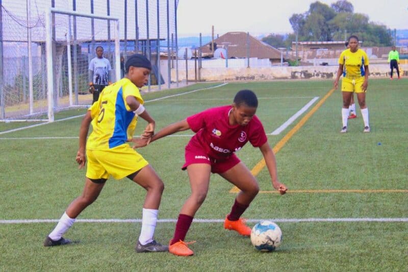 Molly Mathole’s header gave the Blue Birds an early lead in the Alex derby, but Samaria Gaba’s swift equaliser for Raycon ensured the Sasol League fixture ended in a draw.