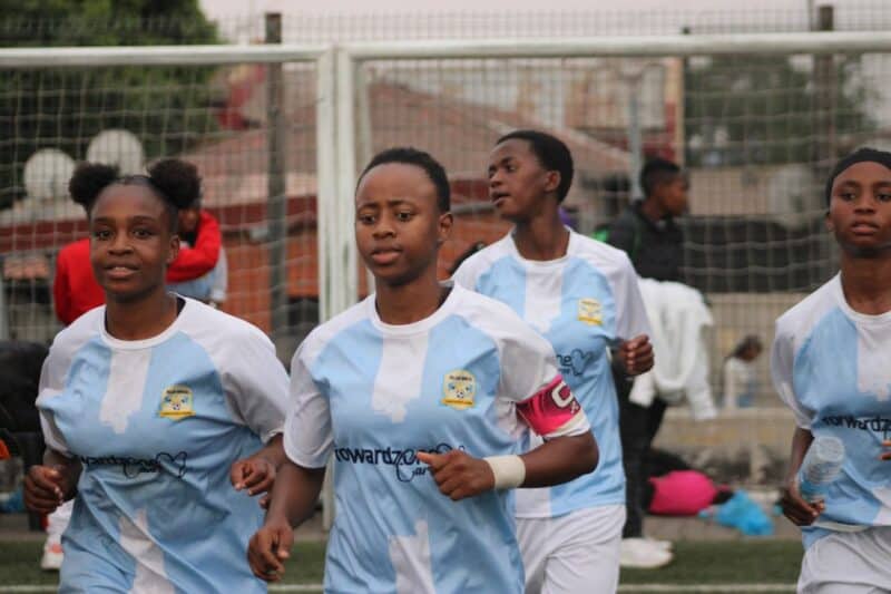 Blue Birds Ladies Football Academy secured a hard-fought 1–0 win over league leaders Diepkloof Ladies at the Alex Safe Hub.