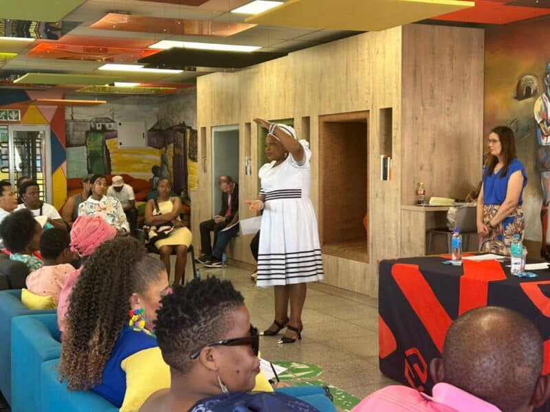 Alex women gather for an impactful empowerment session focused on small businesses.