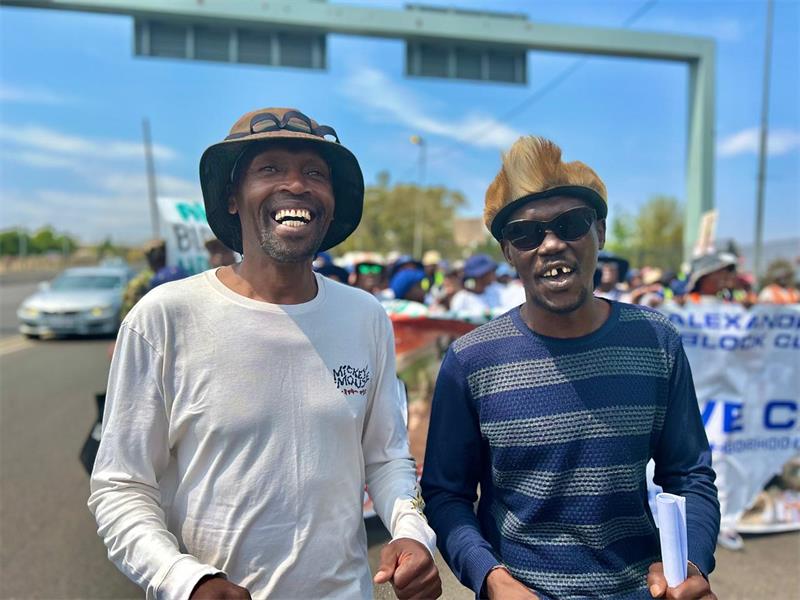 Amid rising crime, substance abuse, and overcrowding, Alexandra residents marched to the city’s offices in Sandton calling for change.