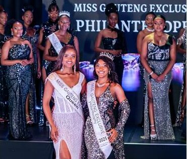 The Miss Gauteng Exclusive Philanthropy crown found its rightful place, on the head of Rubina Burnham, a head already bowed in service.