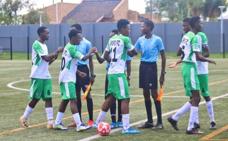 Opopo FC tightens its grip on the ANLFA Promotional League’s top spot after defeating Mhlaba FC 2-1 at Alex Safe Hub on Saturday.