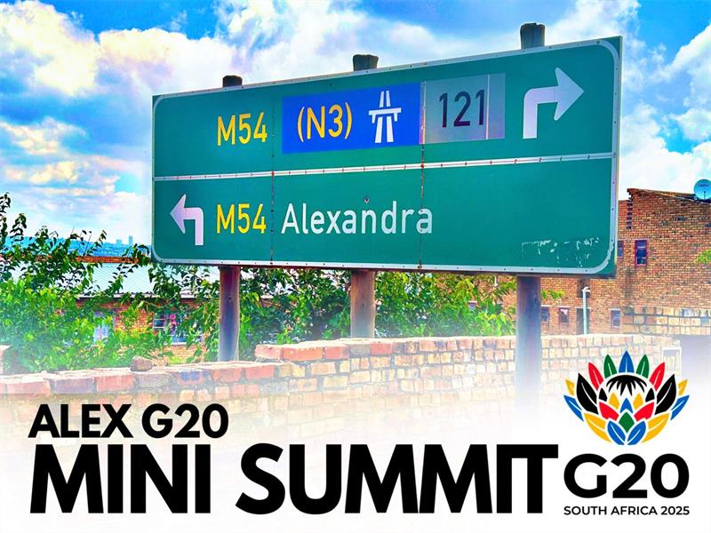 Alexandra residents declare their place in global conversations