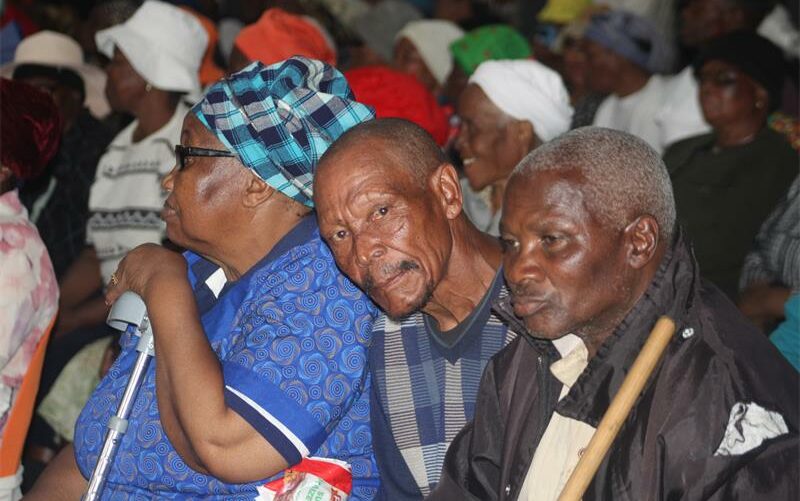 On his 81st birthday, Alexandra’s 'father', Linda Twala, chose giving over receiving, blessing elderly residents with food parcels and festive cheer.