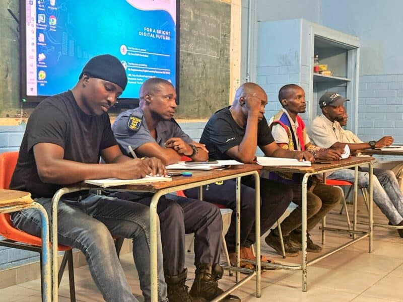 Local police and Community Policing Forum members in Sector 3 met with Alexandra residents to confront crime trends and strengthen community-police co-operation.