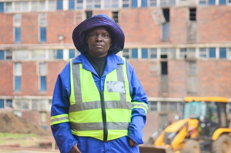 While payment issues and weather conditions have slowed progress, half of the multimillion-rand sewer reticulation project at Helen Joseph Hostel has already been completed.