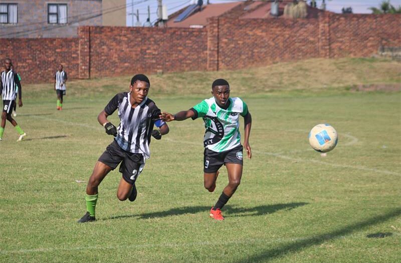 Happy Fighters FC’s hopes of clawing back against Opopo FC collapsed when star playmaker Itumeleng Mabusela was sent off late in the game, leaving his side broken and out of answers.