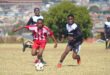 Phuthaditjhaba’s Pule Phafane and Black Poison’s Karabo Mabuza during their match at the Altrec Sports Complex in Alexandra on June 6, 2026. Photo: Itumeleng Maloka