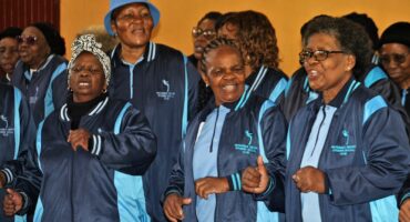 Alex gogos perform at Siyondla Umphakathi’s fundraising concert in Alexandra on June 11, 2026. Photo: Itumeleng Maloka