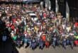 Scores of protesters take it to the streets to march against illegal immigration in Alexandra on June 30, 2026. Photo: Itumeleng Maloka