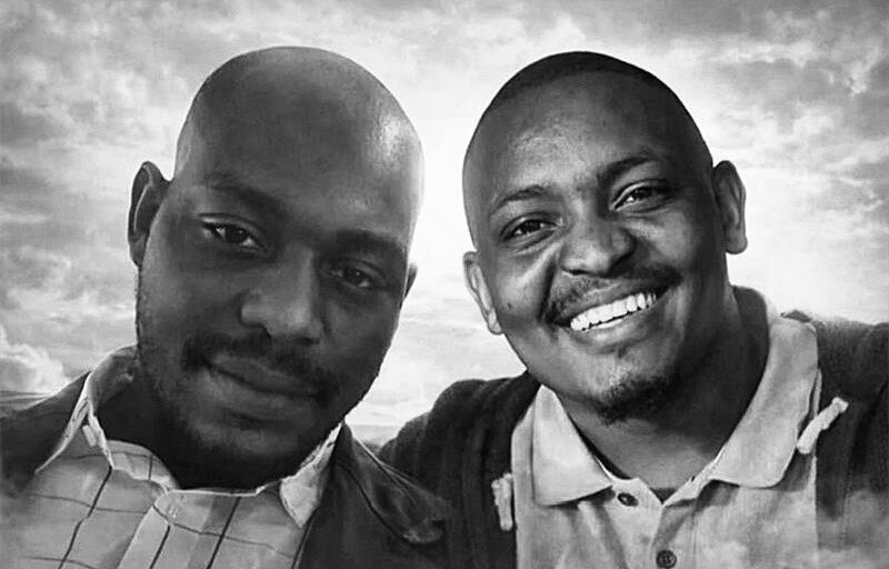 Phineas Futhane and Neo Mogomotsi who shot and killed in Alexandra on March 29. Photo: Supplied