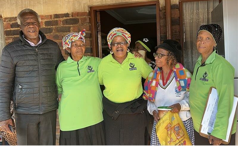 Warm cups of soup and bread are easing the sting of hunger for struggling households in Alexandra.