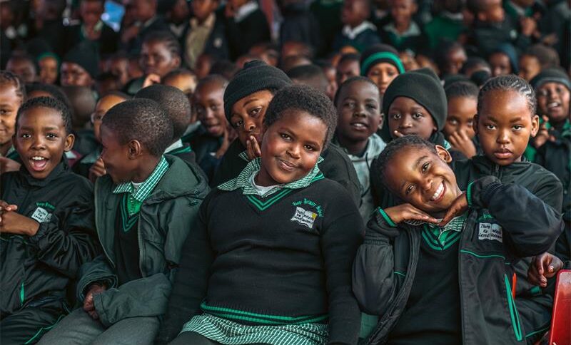 Alex's Grade 6 and 7 learners are already leading the fight for cleaner water, and school uniforms are keeping them in class to do it.