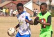 Alex Royal Tigers’ Inam Gcolotela tries to hold on to the ball with Alex Winter Rose’s Bandile Ndaba trailing close during their match at Altrec Sports Complex on August 2, 2026.