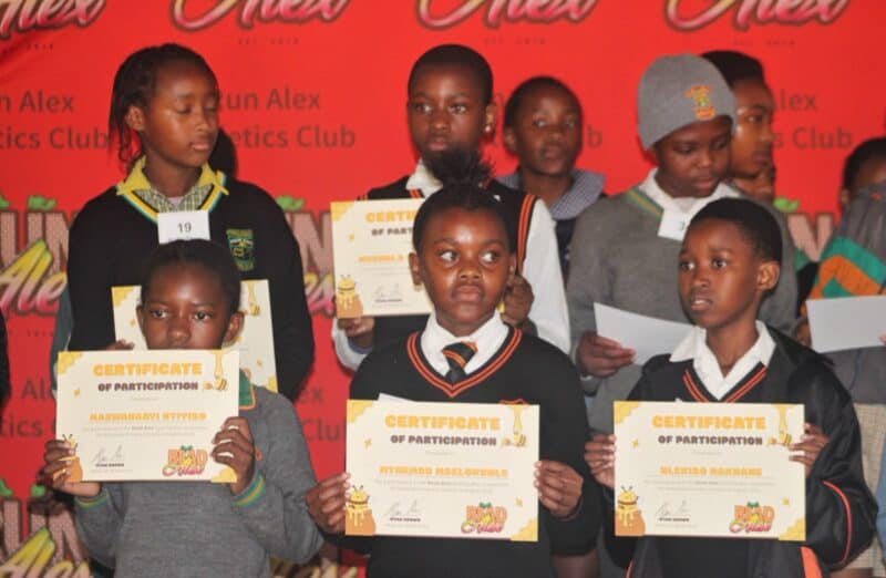 Learners show up in number at the Read Alex spelling competition hosted at the Assembly of God in Alexandra in August 29, 2026. Photo: Itumeleng Maloka