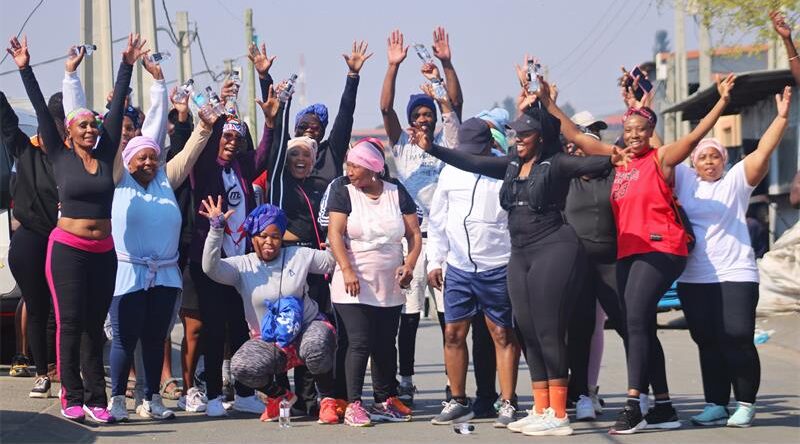 Scores of Alexandra women set out on a 7km walk to open women's month, and each one brought her own reason for showing up.