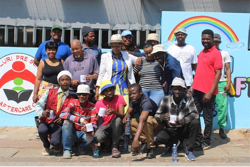 Community group expands its outreach beyond weekly dialogues to refurbish a local daycare.
