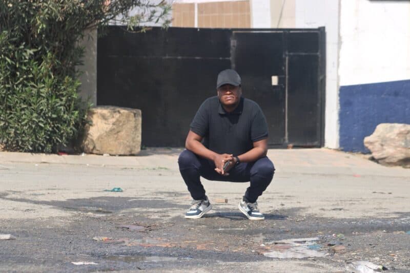 Ward 81 activist Theo Lengwati in River Park on August 31, 2026. Photo: Itumeleng Maloka