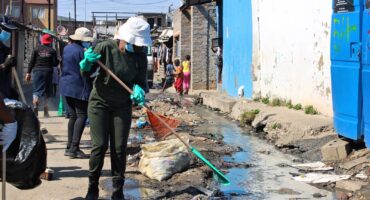 Mawusa Movement members led a cleanup campaign alongside young scouts in Alexandra on September 13, 2026.