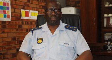 Alexandra Police Station commander Brigadier Vusimuzi Ngubane in his office at the Alexandra Police Station on September 14, 2026. Photo: Itumeleng Maloka