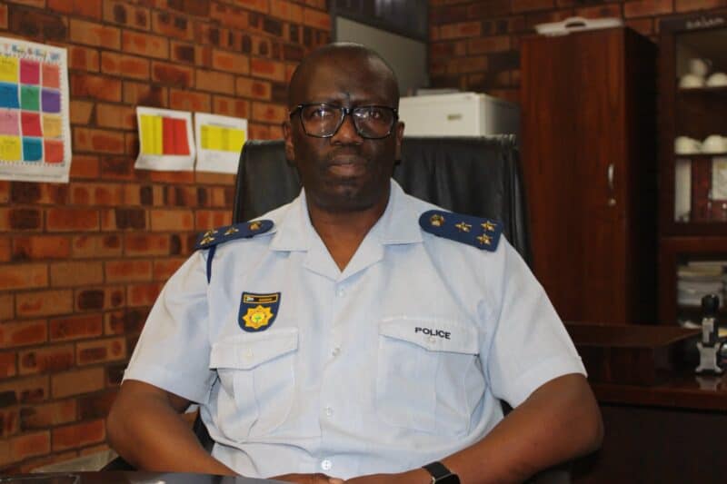 Alexandra Police Station commander Brigadier Vusimuzi Ngubane in his office at the Alexandra Police Station on September 14, 2026. Photo: Itumeleng Maloka