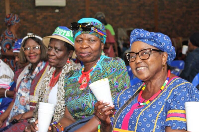Scores of elderly residents gather to celebrate their cultural roots at East Bank Hall on September 23, 2026. Photo: Itumeleng Maloka