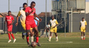 Raiders Fc plays against Loyo Stars in the Men’s regional league in Johannesburg on September 26, 2026.
