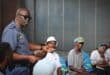 Alex police station commander Brigadier Vusimuzi Ngubane at a meeting in Alex SanKopano on September 26, 2026.