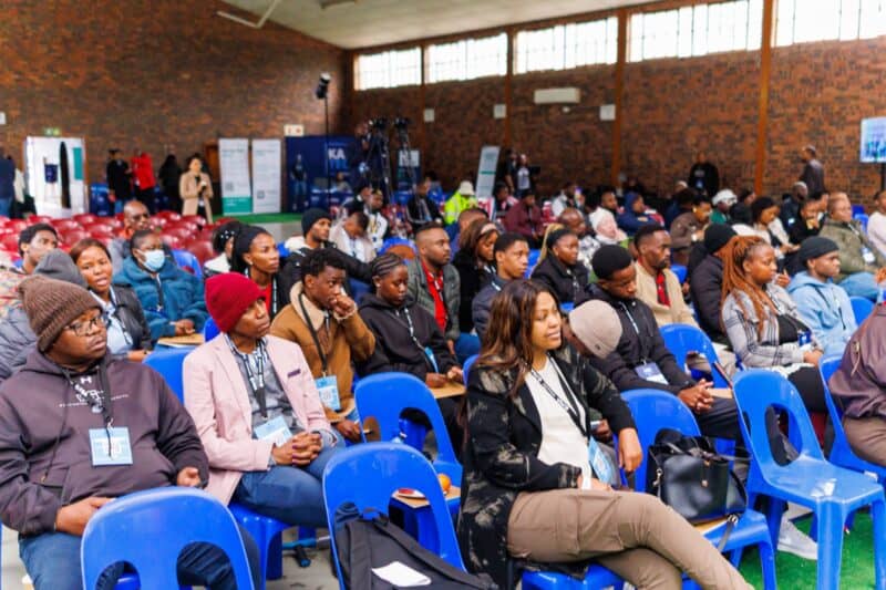 Township founders, corporates and tech leaders packed East Bank Hall for a day of practical digital tools and market access.